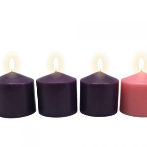 Advent Candle set - 3 x 3