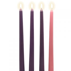 Advent candles Taper