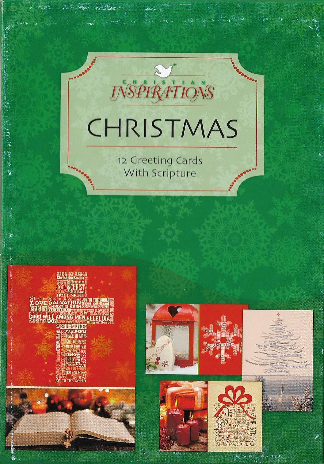 Christmas Cards Christian Boxed (12) Comfort & Joy | Gloria Online