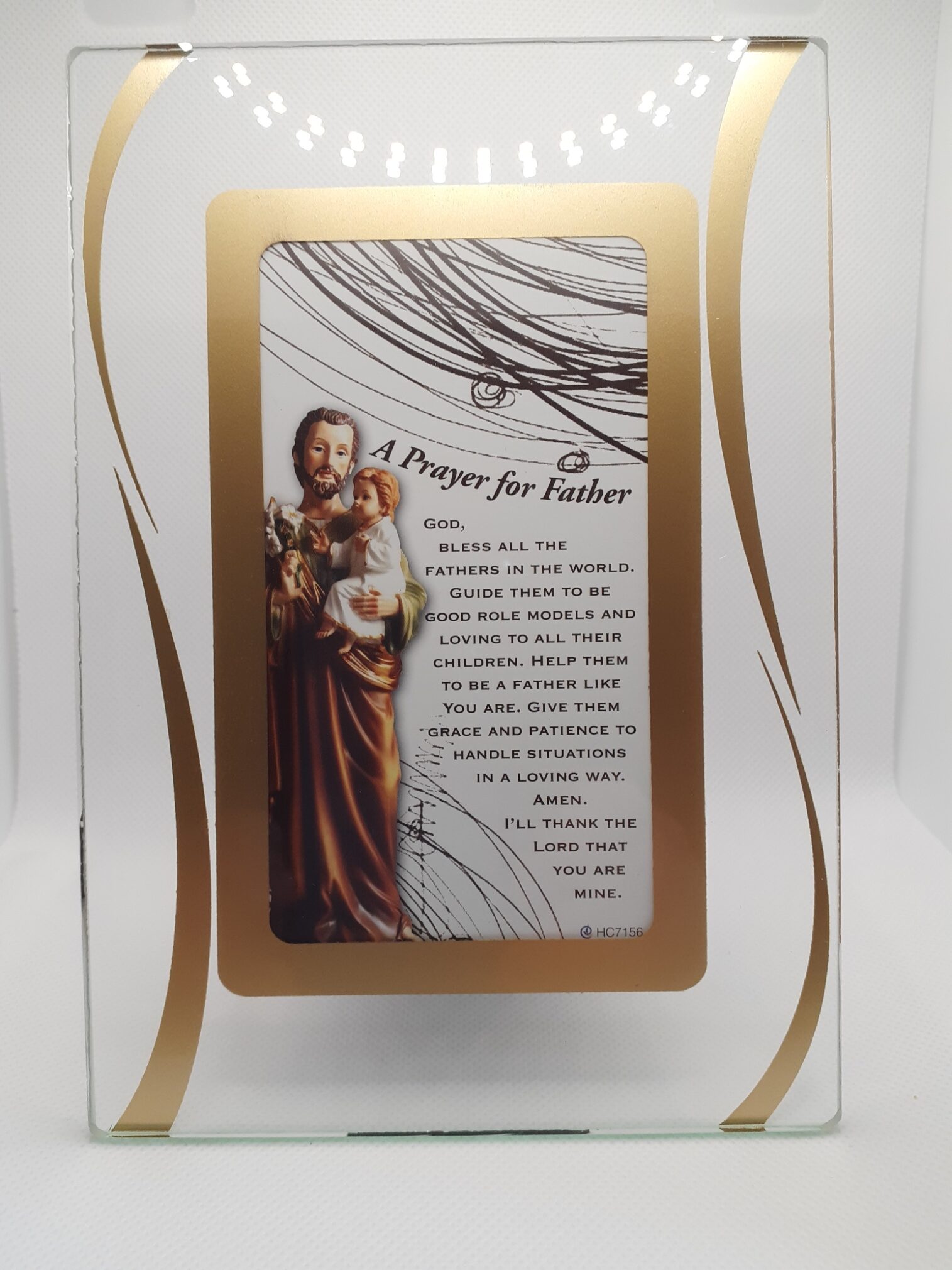 Glass Frame - Father